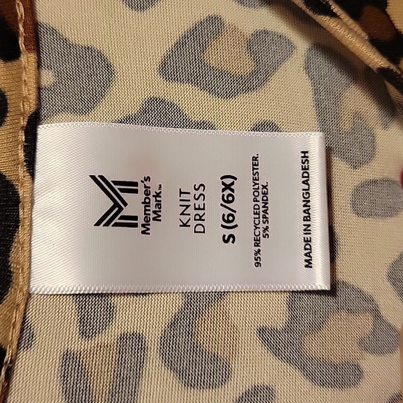 NWT: 2 Members Mark Long Sleeve Knit Dresses - Picture 8 of 16